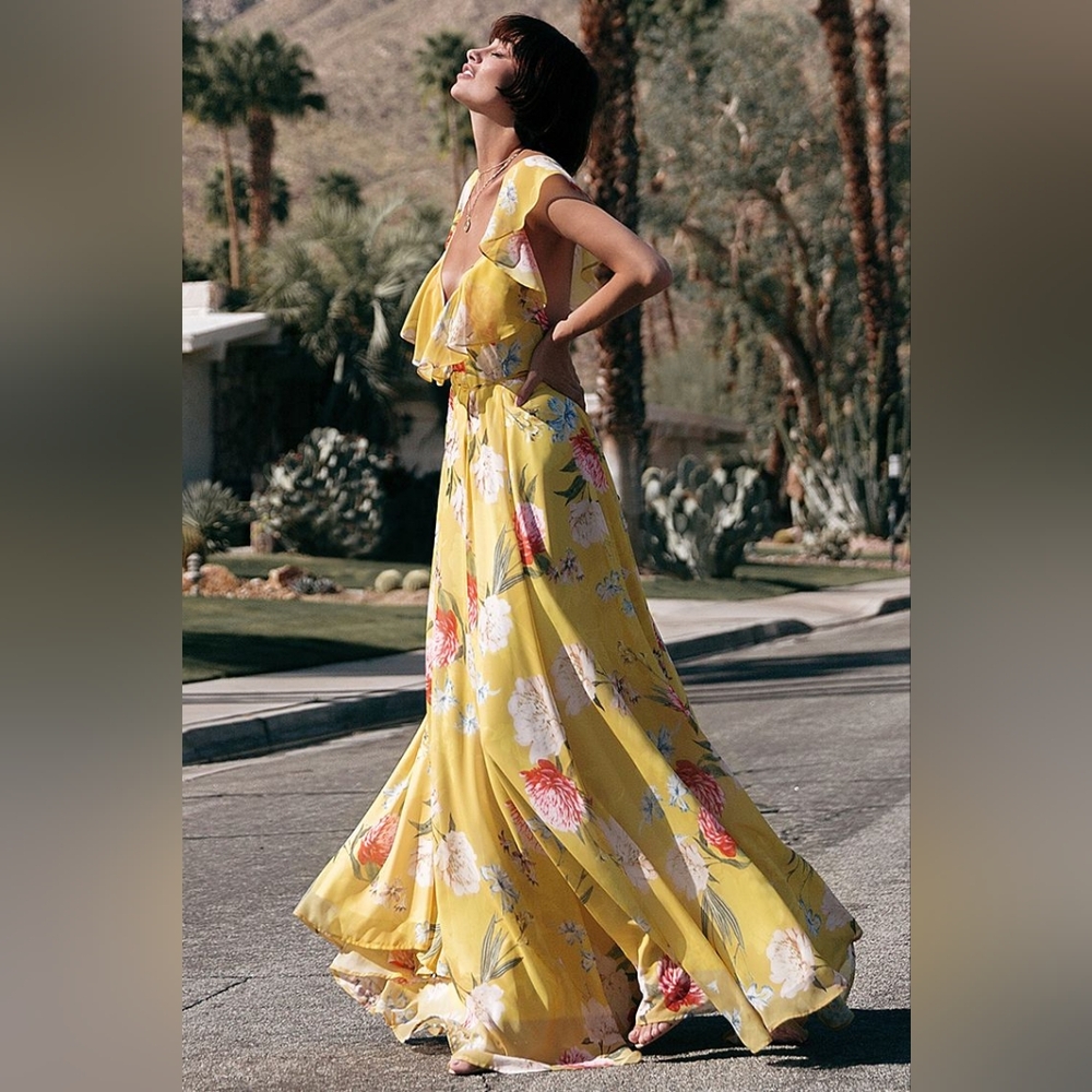 Yumi Kim Full Bloom Maxi Dress